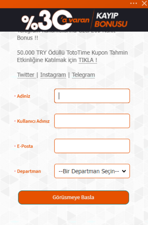 Timebet Canlı Desstek